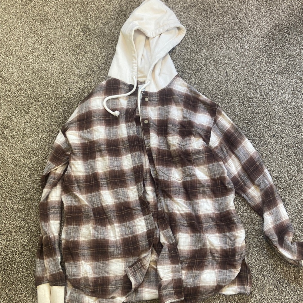 American eagle button up flannel
